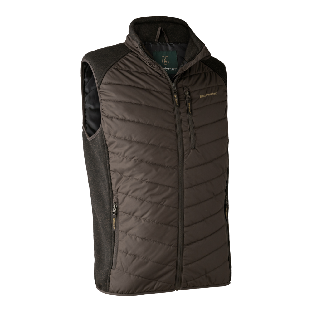 Deerhunter Gilet Matelassé Moor padded avec tricot