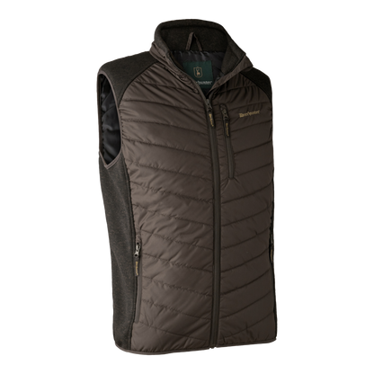 Deerhunter Gilet Matelassé Moor padded avec tricot