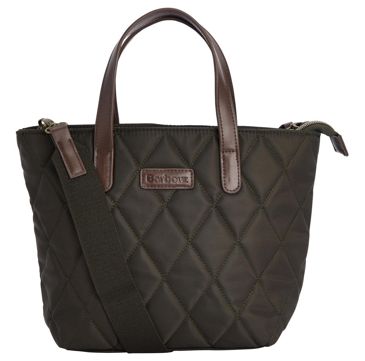 BARBOUR MINI GEWATTEERDE TOTE BAG