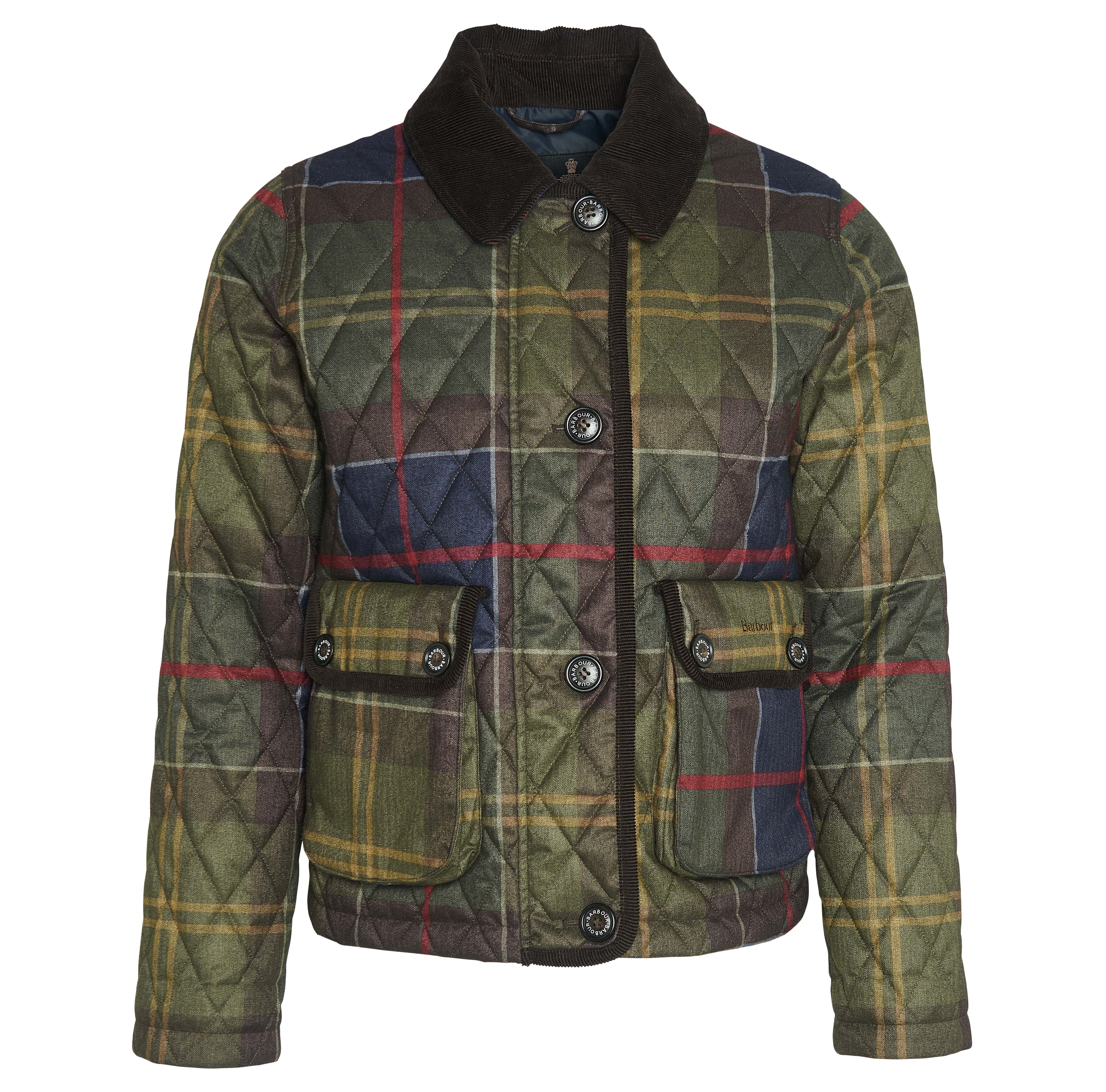 Barbour tartan damesjack