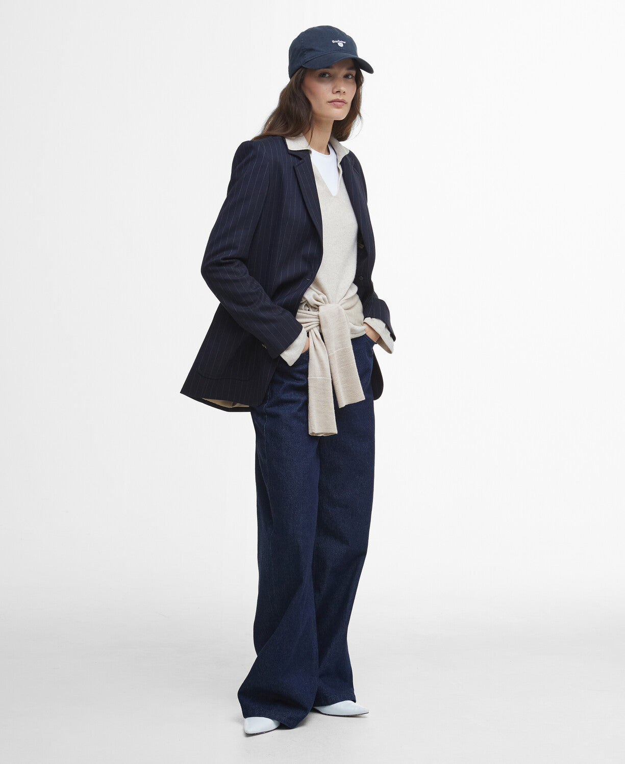 Barbour Blazer Imogen Tailored Bleu marine