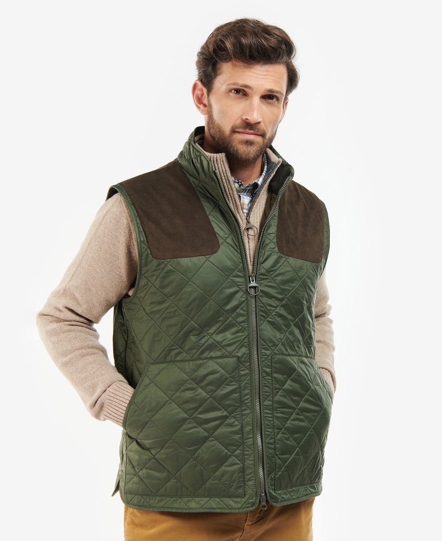 Barbour Gilet Redwood