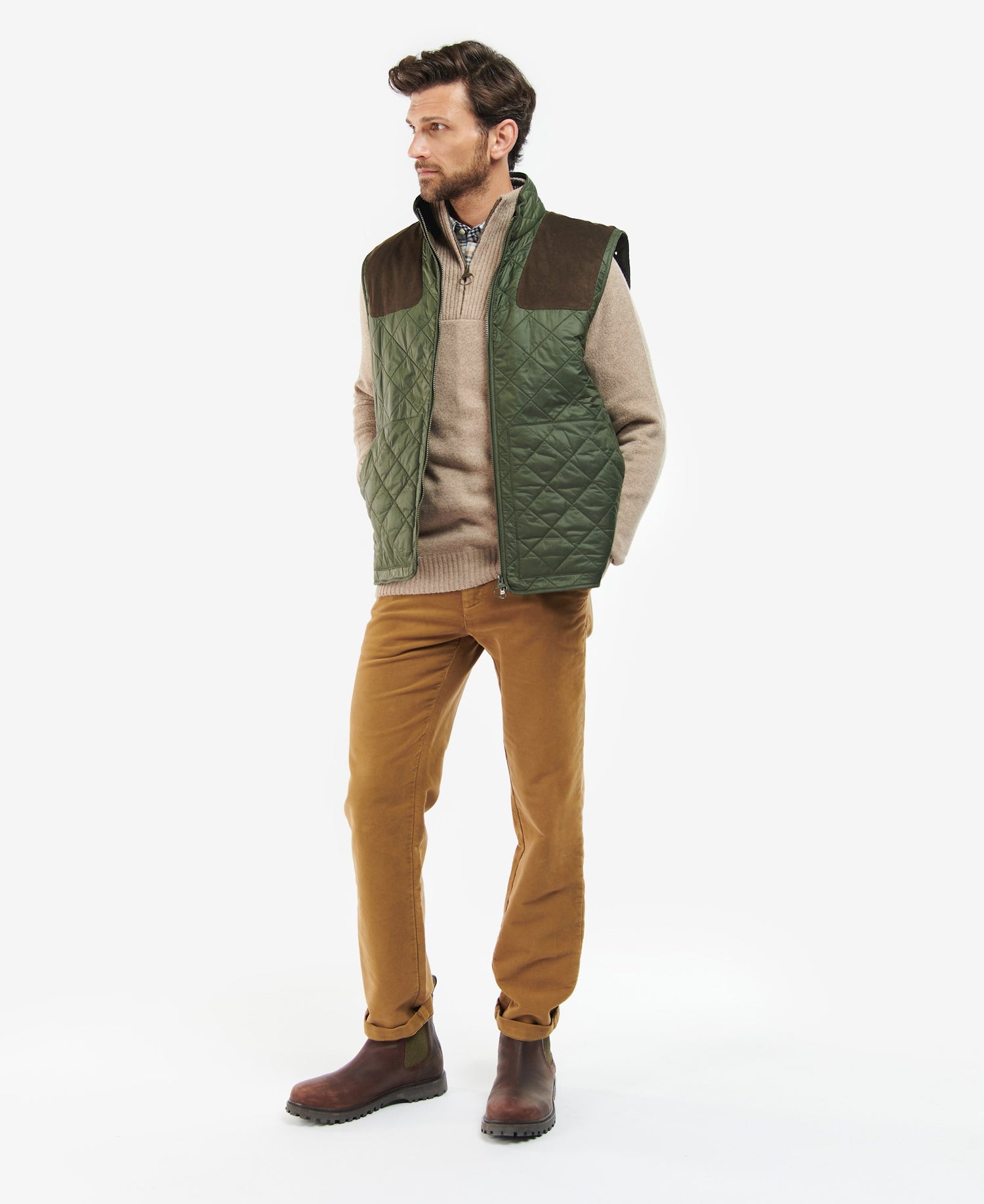 Barbour Gilet Redwood