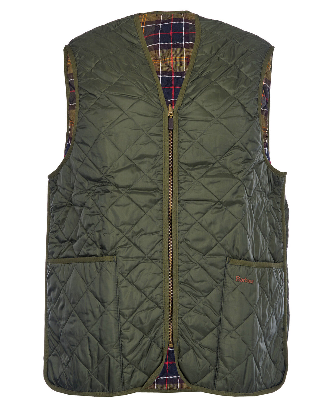 Barbour gilet tartan
