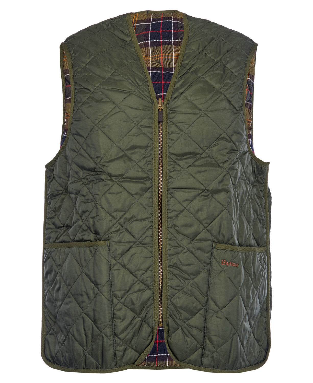 Barbour gilet tartan