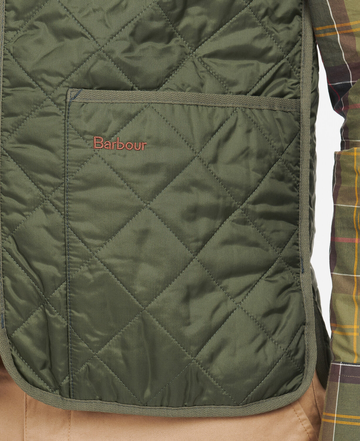 Barbour gilet tartan