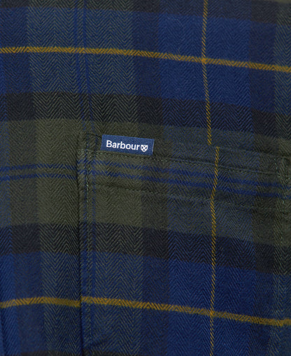 Barbour Shirt olijf nacht