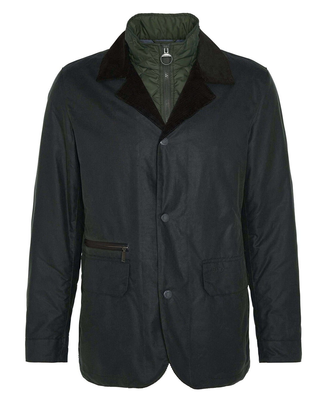 Barbour Blaser geolied katoenen jack