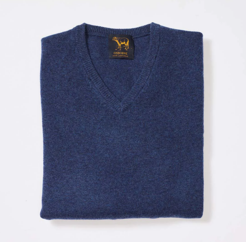 Osborne trui met V-neck