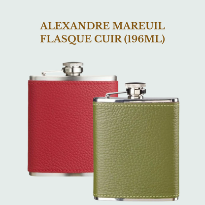 Alexandre Mareuil Flasque cuir