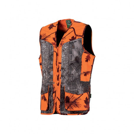 Treeland gilet camo fluo