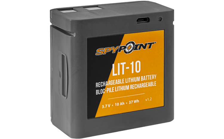 Spypoint ensemble boc-pile au lithium- LIT 10