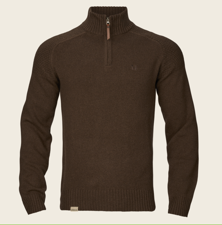Harkila Pull Vincent Merino Demi-Zippé